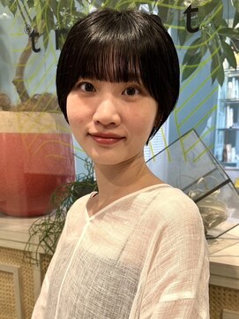 トリコ 柏(tricot) 大人可愛い/ショートヘア/丸みショート/小顔似合わせショート