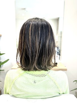 ブランシュ 南行徳店(BLANCHE) 前髪/アンブレラカラー/こなれミディ/イメチェン/ウェーブパーマ