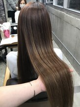 ヘア アンド リラクゼーション ルアナ(Hair&relaxation luana) ロングのワンレングス