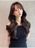【五島巨幹】似合わせカット/フェミニンロング/メルティカラー