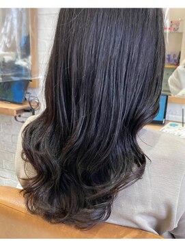 アピッシュココ(apish coco) コテ巻きパーマ