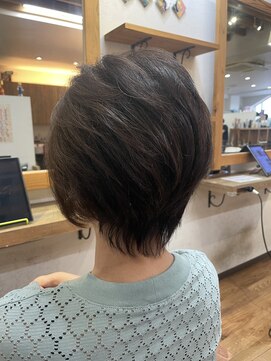 ラコヘアー(laco hair) 癖毛×ミセスショート