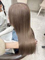 ロンド レア 天神大名店(Lond Le’a) 髪質改善メルティー寒色カラー小顔似合わせワンレンカット天神