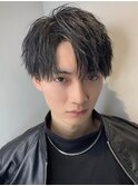 コンマバング　ソフトツイストパーマ