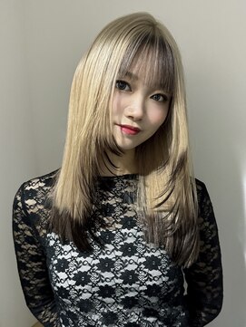 モニカ 栄店(MONIQA) ミルクティー　デザインカラー