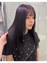 レイ(Lay.)&nbsp;【スタイリストArisa】ブリーチなしダブルカラー　ラベンダー