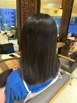 ヘアリゾート粋 ティガ 池袋店(tiga)&nbsp;艶髪ストレート/髪質改善/美髪ケア/ナチュラル