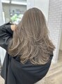 アイノワ 泉佐野店(ainowa)&nbsp;ブリーチオンカラーとレイヤーは可愛さ倍増◎