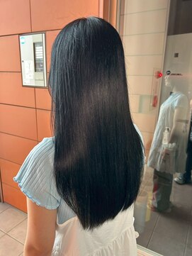 インク サカエ(inq sakae) カラーエステ/黒髪/透明感ブラック/ブリーチなし