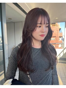カノエ 岡山店(canoe) 透明感カラー×髪質改善トリートメント