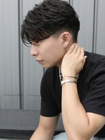 リコ ヘアアンドリラクゼーション 名駅店(LICO HAIR＆RELAXATION)&nbsp;毛流れフェザーパーマ　名古屋駅/名駅/メンズ/パーマ