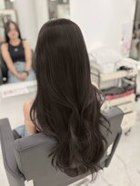 ハピネス 梅田茶屋町店(HAPPINESS)&nbsp;ダークグレージュ チャコールグレージュ 韓国風巻き 暗髪 梅田