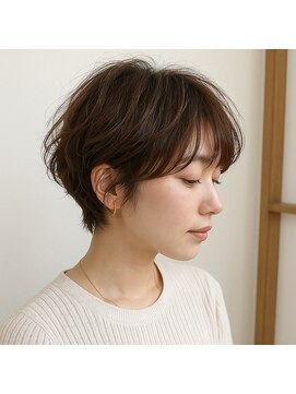 スープレックス ヘアーデザイン(SOUPREX HAIR DESIGN) ニュアンスパーマ　ショートボブ　20代 30代 40代 50代 60代