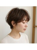 ニュアンスパーマ ショートボブ 20代 30代 40代 50代 60代