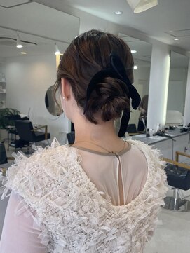 エンリッチヘア(enrich hair) ゆるふわアレンジ/シニヨン/お呼ばれヘア