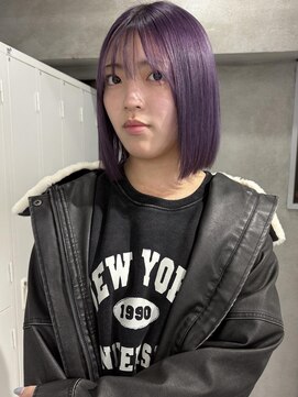 スウィープ(sweep) ハイトーンボブ/ラベンダー/ケアブリーチ