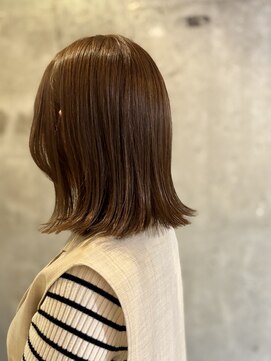 結べる大人のミディアムボブ