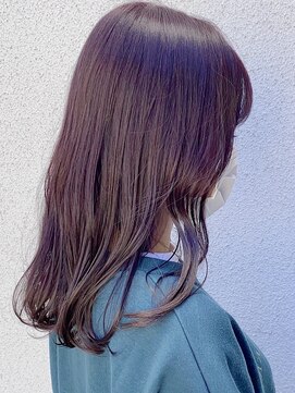 黒髪/クラゲヘアー/オリーブグレー/小顔/ココアベージュ/茨木 