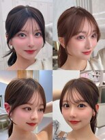 コア 銀座(COA)&nbsp;カットカラー、顔まわり、レイヤーカット