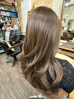 ナチュラル8 NATURAL8 ヘアースタジオ Hair studio&nbsp;メテオカラー巻き仕上げ