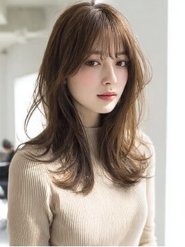 ダル 渋谷/表参道(DAL.) レイヤーカット髪質改善カラー透明感カラー顔まわりカット