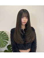ウェリナ(welina) 【髪質改善】大人女性の艶髪ストレート×ロングレイヤー