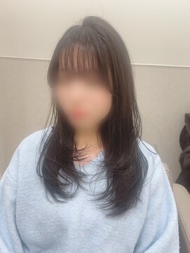 ジーナ 天王寺(Zina) 小顔見せレイヤースタイル