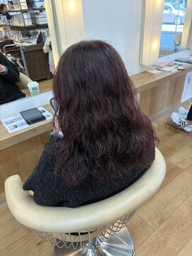 バイエイト 野並店(By Eight) パーマ×ピンクラベンダー