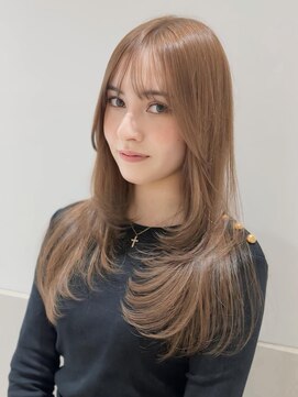 シェイト レイヤーカット 天神(ciate) レイヤーカット/ダブルカラー/ブリーチ/ハッシュ/バタフライ