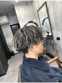 パーマ×メッシュ
