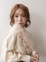 セロ 東辻井店(SERO)&nbsp;ミディアムボブ/シースルーバング/顔まわりレイヤー