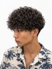 メンズカット+プードルパーマ【箕面市/メンズパーマ/プードルパーマ/men's】