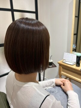 カミケンネオ(kamiken.neo) 髪質再生トリートメントで美髪ボブ【カミケンネオ/郡山市朝日】