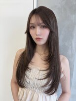 ロンドルーチェ 心斎橋(Lond luce)&nbsp;ダークパープル×ナチュラルショート［髪質改善/縮毛矯正］