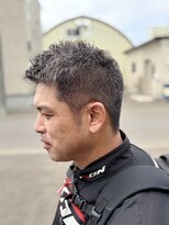 サムズヘア(Sam's hair) メンズカットグレイカラー