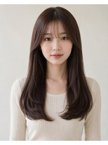 チャチャブラン アミー(cha-cha Blanc Amie)&nbsp;艶感ショコラブラウンロング