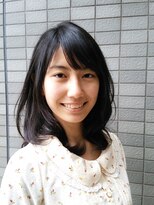 ネオリーブチノ 登戸店(Neolive cino) セミウェット黒髪♪大人可愛いナチュラルセミディ