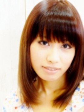 ヘアーサロン ハチプラス(Hairsalon 8+) ツヤありストレート