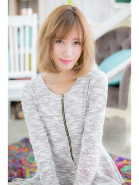 ヘアアンドビューティー ミック(Hair & Beauty miq) ドライな質感♪軽やかニュアンスロブ(miq阿佐ヶ谷)