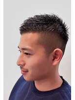 シアン(cyan)&nbsp;2ブロックショート