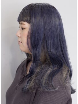 ノア(noa.) ネイビーカラー×インナーシルバー