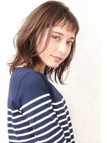 シトロン ブラン(CITRON blanc)&nbsp;オン眉セミウェットウェーブくすみカラー