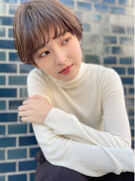 ロイジー(roijir) 【表参道roijir】マッシュショート×ナチュラルハイライト