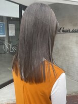 エムドットヘアーサロン(M. hair salon) 透明感オリーブカラー♪