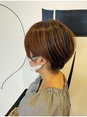 耳かけスッキリショートボブ