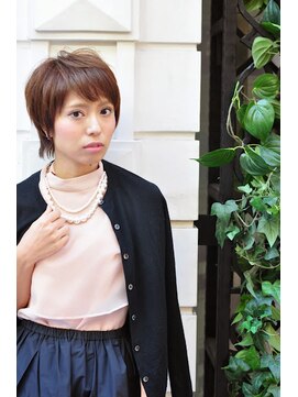 アディクト 東陽町西口(addict) 束感おしゃれカジュアル＿ショート＿アッシュベージュ［東陽町]