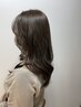 白髪染め3週間以内リタッチ￥4400