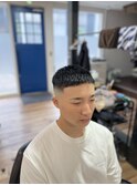 スキンフェード　クロップスタイル