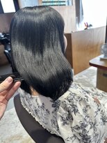 イロ(iro) アマトラ"カシミヤ質感"髪質改善トリートメントブルーブラック