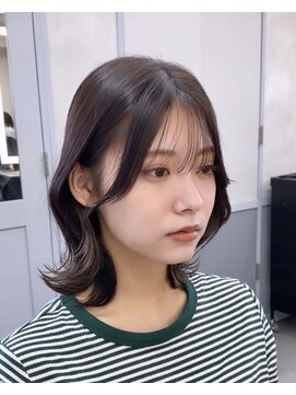 ロンドアヴァントゥス 池袋(Lond aventus) 韓国レイヤー/韓国風/ボブ/髪質改善/黒髪/ブリーチなし〔池袋〕
